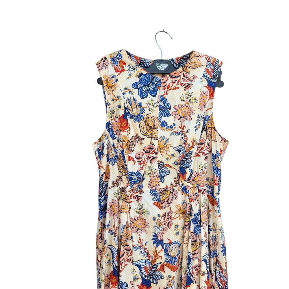 ULLA JOHNSON Kaiya Dress Magnolia Floral Midi 8 NWT - Picture 3 of 8